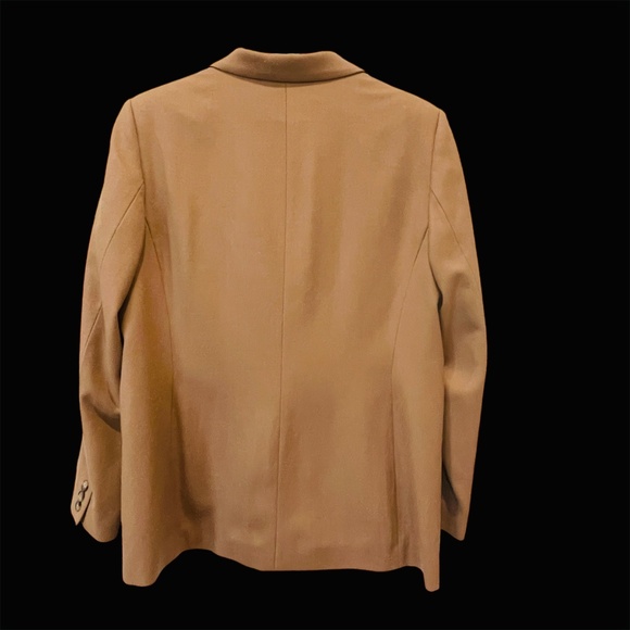 Gorgeous Pendleton Vintage 100% Virgin Wool Blazer Camel Jacket Women's 14 - Picture 4 of 9